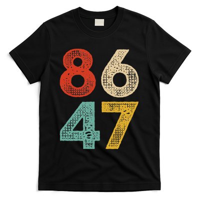 Vintage Classic 86 47 Anti Trump 2024 Impeach President T-Shirt