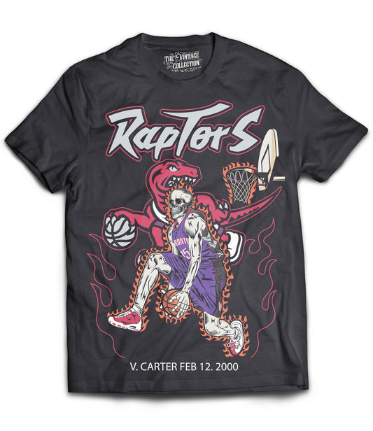 Raptors Dunk Shirt *Skeleton Edition* (Black)