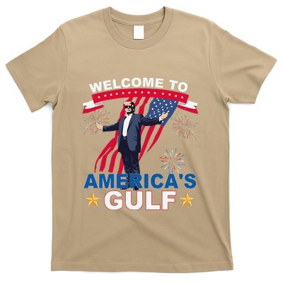 Welcome To AmericaS Gulf Mexico Funny President Trump T-Shirt