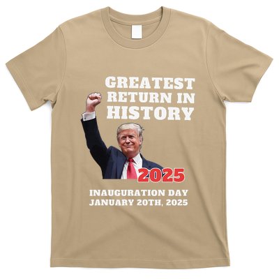 We Won Trump Greatest Return In History Get Over It Return T-Shirt