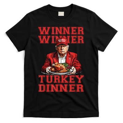 Winner Winner Turkey Dinner Donald Trump Usa Thanksgiving T-Shirt